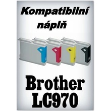 InkPower Brother - Náplň do tiskárny LC970 - yellow - kompatibilní