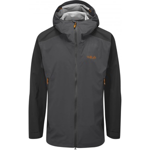 Rab Мъжко водоустойчиво яке Rab Kinetic Alpine 2.0 Jacket Waterproof jacket - Anthracite (002-2157-0313)