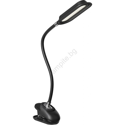 Immax 08998L - LED+CCT димируема настолна лампа с щипка CLIP 7, 5W/230V черна (IM1439)
