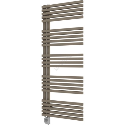 Vertaduro - Радиатор за баня с термостат MICHELLE 600W 129x50 cm таупе (VR0072)