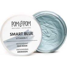 Pom-Pom Antioxidačná pleťová maska Smart Blue s vitamínom C 50 ml