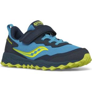 Saucony Маратонки Saucony Peregrine 15 Running Shoe - Navy Yellow