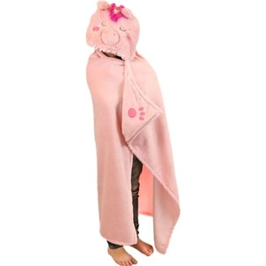 Cozy Noxxiez BL822 Еднорог - затоплящо одеяло с качулка с животинче и джобове с лапички (20-BL822)