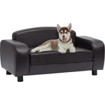 vidaXL Dog sofa 80x50x40 cm brown pleather 170966