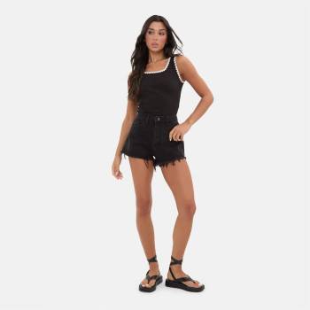 I Saw It First Потник I Saw It First Whipstitch Vest Top - Black