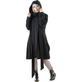 Chemical black дамско палто imre - ЧЕРНО - j-imre-b