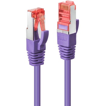 Image 1 of Lindy RJ-45 Cat. 6 S/FTP 0.5m мрежов кабел Виолетов 0, 5 м Cat6 S/FTP (S-STP) (47821)