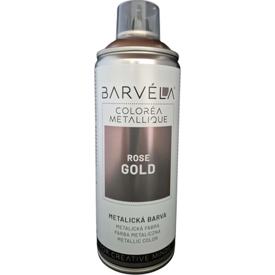 Barvéla coloréa metallique 400 ml rose gold