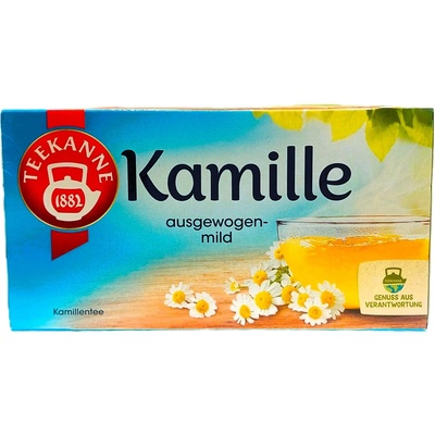 TEEKANNE KAMILLE heřmánkový čaj 20 x 1,5 g