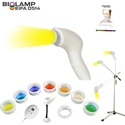 Biolampa Eifa D514 + kolorterapie 3 filtrů + velký stojan – Zboží Dáma