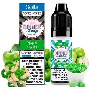 Image 1 of Dinner Lady Apple Sours 10ml 20mg