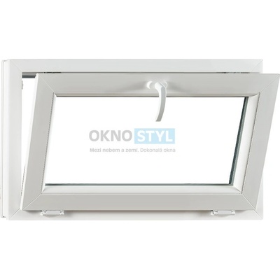 OKNOSTYL.cz sklepní okno plastové 800 x 500 cm OLIMPIA 60 AD sklopné