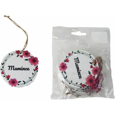 Dekorace k zavěšení MAMINCE, 10 KS d7592 – Zbozi.Blesk.cz