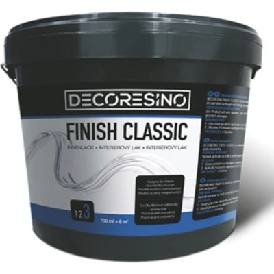 Decoresino Mikrocement vodouriediteľný lak Finish Classic 1,4 l Matný