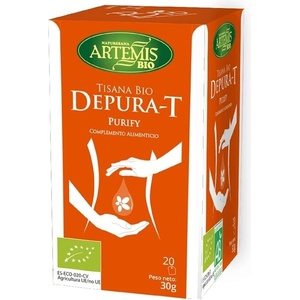Herbes del Molí Пречистващ чай Био - Atremis, 20 филтърни пакетчета (310285 HDM)