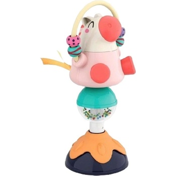Image 1 of Hola Toys Бебешка дрънкалка 2 в 1 Hola Toys - Конче (110376)
