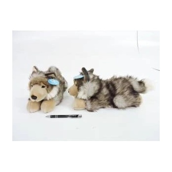 Dubi *PLUSH WOLF, lying, 30 cm