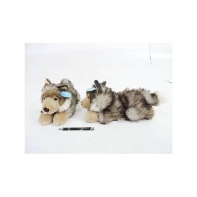 Dubi *PLUSH WOLF, lying, 30 cm
