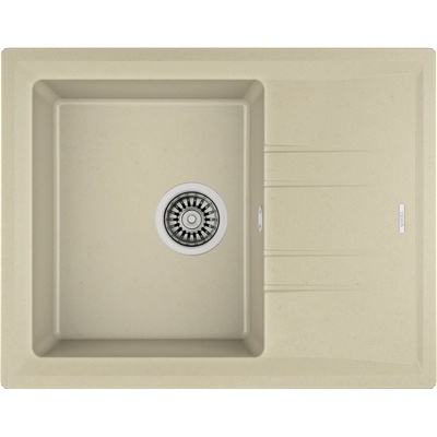 Teka STONE 45 S-TG Гранитна мивка за вграждане слонова кост (М.1022.СК)