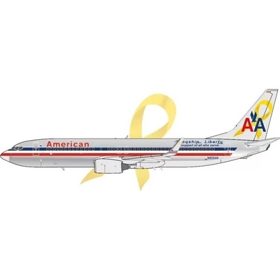 Panda Models B737-823WL American Airlines Flagship Liberty Colors 1:400