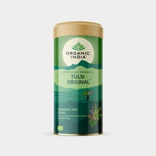 Organic India Tulsi original Bazalka sypaný čaj obranyschopnosť stres vitalita 100 g