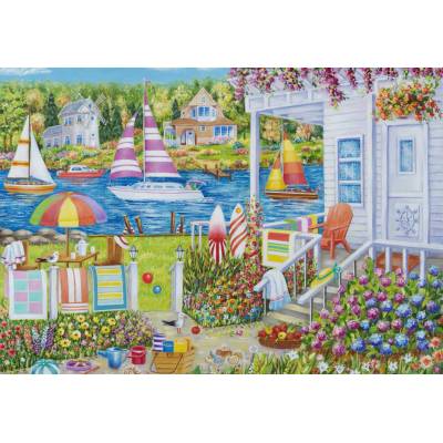 Grafika - Puzzle House on the Water - 1 000 piese