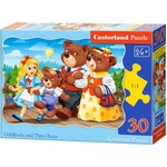 Castorland Пъзел Castorland от 30 части - Златокоска и трите мечки (B-03716-1) - baby