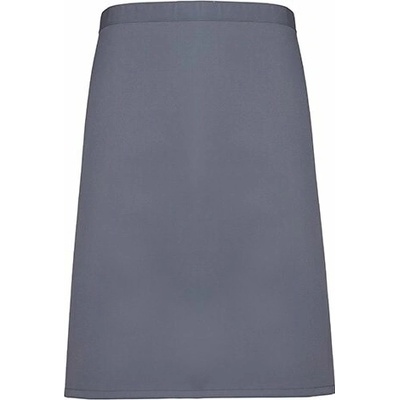 Premier Workwear Pracovní zástěra středně dlouhá PR151 Steel Pantone 6545 70x50cm