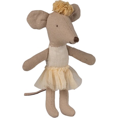 Myška balerína Off White Maileg Ballerina mouse Little sister