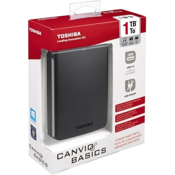 Toshiba Canvio Basics 2.5 1TB USB 3.0 (HDTB310EK3AA)