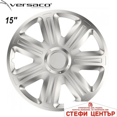 Versaco Тасове за джанти 15'' Versaco Comfort Silver (56219)