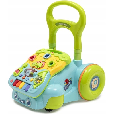 Baby Mix vzdělávací chodítko s hračkami Modré