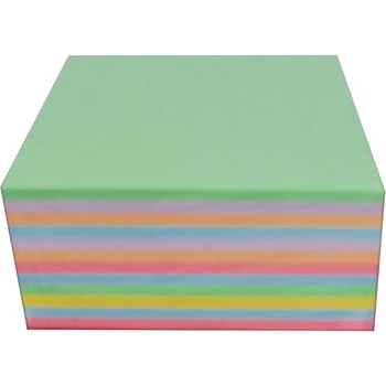 Цветно хартиено кубче залепено 86x86 mm 400 л (1902007-01)