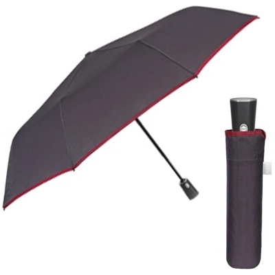 Мъжки автоматичен Open-Close чадър Perletti Time 26451, Сив