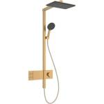 Hansgrohe Raindance Alive Q - Душ комплект с термостат, 21x34 cm, 3 струи, четкан бронз 24590140 (24590140)
