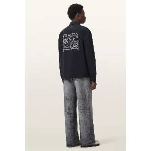 AllSaints дънки wide leg мъжки LENNY (M023EE)