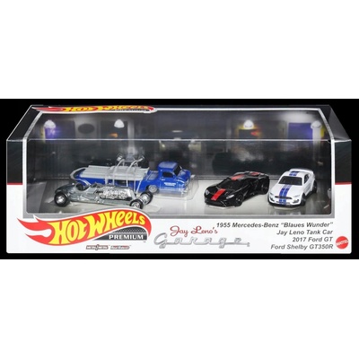 Mattel Hot Wheels Prémiové balení 3 ks angličáků s tahačem mHKC15
