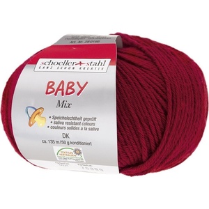 Schoeller + Stahl Baby Mix 90166-21 Wine Red Плетива прежда (90166-21)