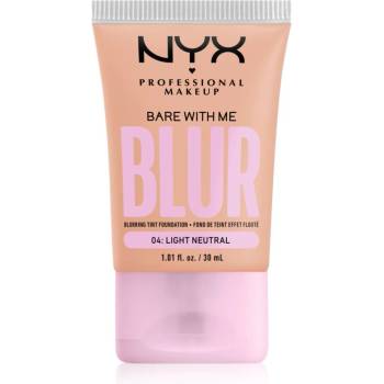 NYX Professional Makeup Bare With Me Blur Tint хидратиращ фон дьо тен цвят 04 Light Neutral 30ml