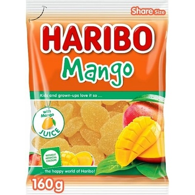 Haribo Mango ovocné želé 160 g