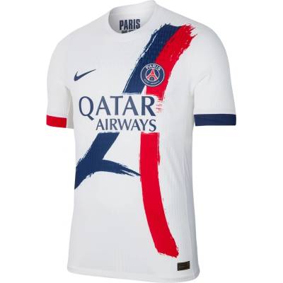 Nike Футболна фланелка Nike Paris Saint-Germain Authentic Away Shirt 2024 2025 Adults - White