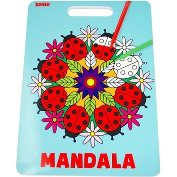 Sense Книжка за оцветяване Sense - Мандала (12183)