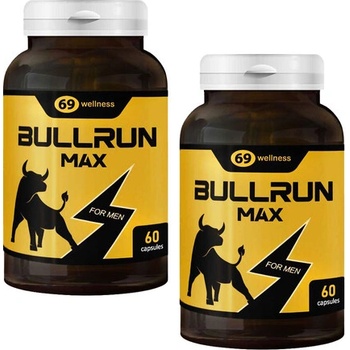 2 x BULLRUN капсули секс стимулант за мъже