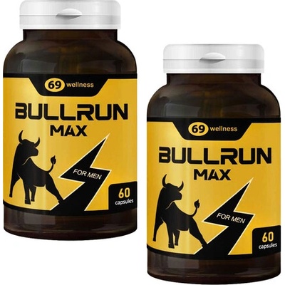 2 x BULLRUN капсули секс стимулант за мъже