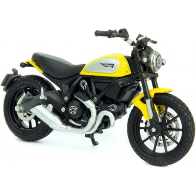 MAISTO MODEL SCRAMBLER DUCATI ICON ŽLTÁ 1:18