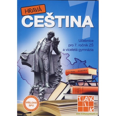 Hravá čeština 7.roč učebnice Taktik – Křivancová M.