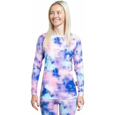 Meatfly женска термична тениска Capa Purple Aquarel Meatfly | Lilav | ЖЕНИ | XS