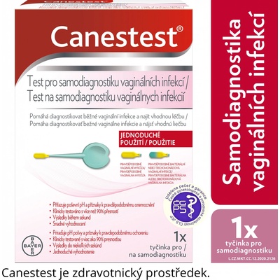 Bayer Canestest test pro samodiagnostiku vagin.infekcí 1 ks