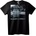 NOONEBRAND Тениска Мостово Отражение - 2XL, Black
