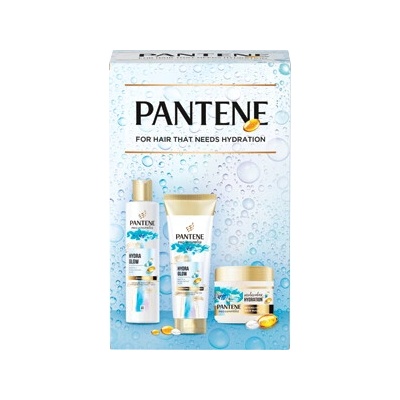 Pantene pro ženy Hydra Glow šampon 250 ml + kondicionér 160 ml + maska 300 ml dárková sada